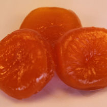 glacé apricots