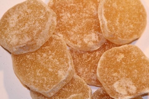 CRYSTALLIZED SLICED GINGER Glacé